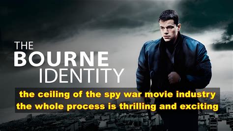 The Bourne Identity - một câu chuyện gián điệp đầy hồi hộp và bí ẩn về một kẻ mất trí nhớ!